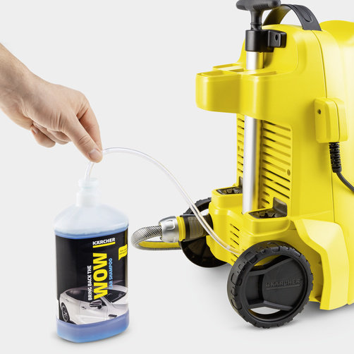 Karcher K 3 Compact - применение чистящего средства