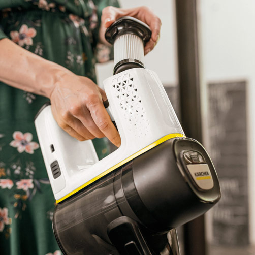 Karcher VC 6 — 3-ступенчатая система фильтрации