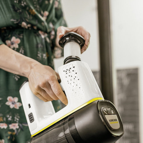 Karcher VC 6 - 3-ступенчатая система фильтрации