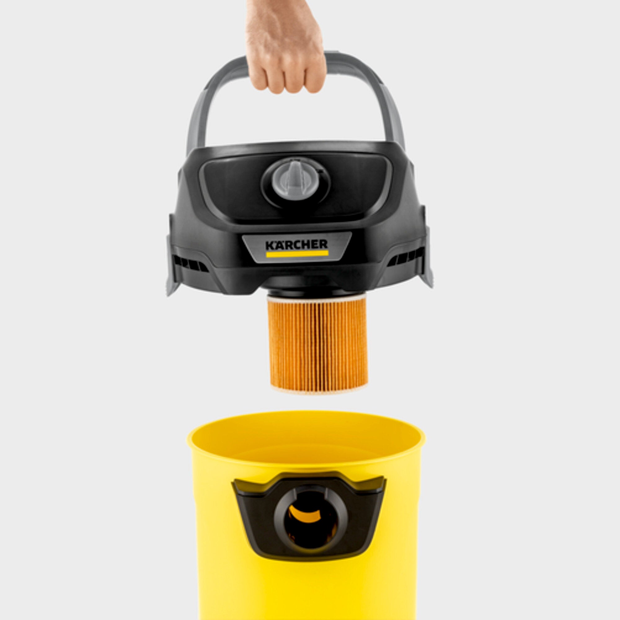 Пылесос Karcher KWD 3 V-15/4/20 - Патронный фильтр