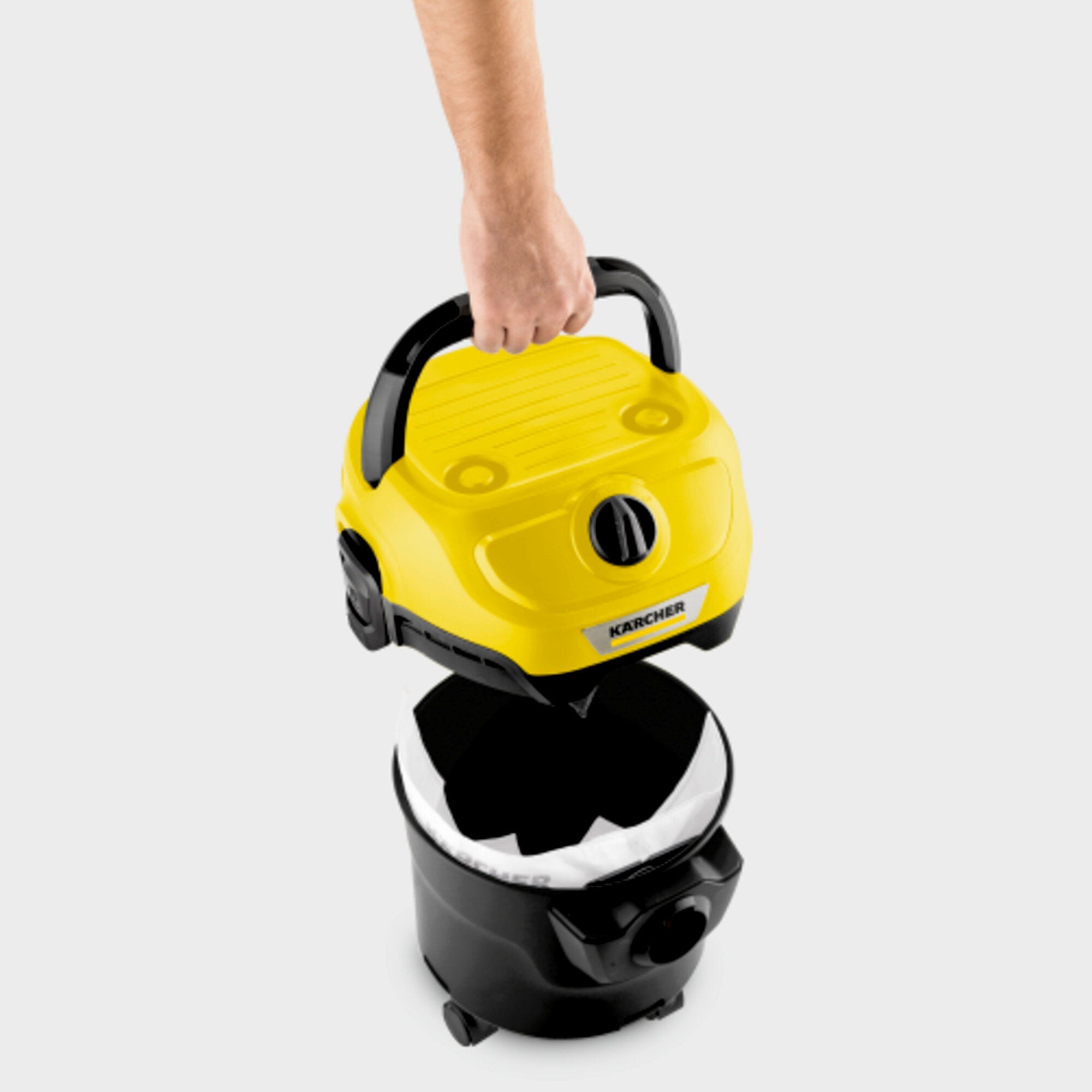Пылесос влажной и сухой уборки Karcher WD 1 Classic — Флисовый фильтр-мешок